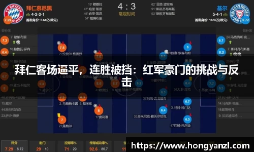 拜仁客场逼平，连胜被挡：红军豪门的挑战与反击